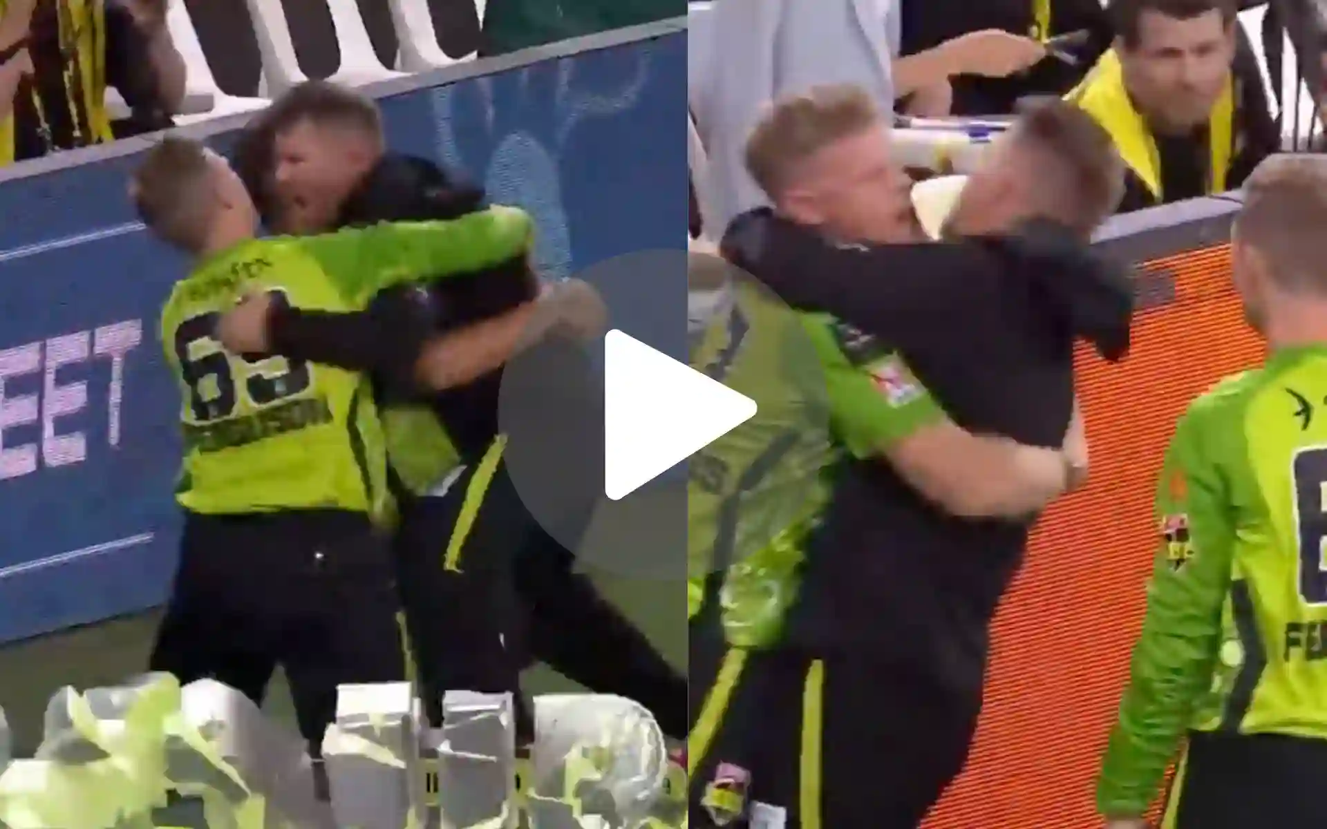 [Watch] David Warner's Wild Celebration As GT's New Signing Seals Win Off Final Ball With A Four